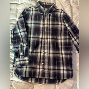 GAP Kids Boys Casual Plaid Shirt
